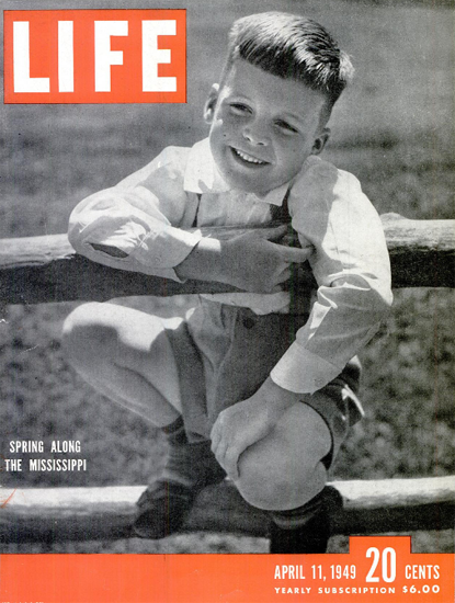 Spring along the Mississippi 11 Apr 1949 Copyright Life Magazine | Life Magazine BW Photo Covers 1936-1970