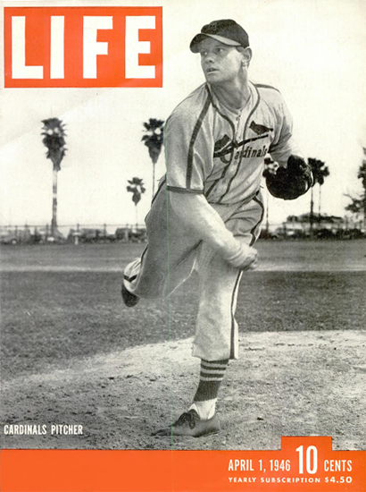 St Louis Cardinals Baseball Players 1 Apr 1946 Copyright Life Magazine | Life Magazine BW Photo Covers 1936-1970