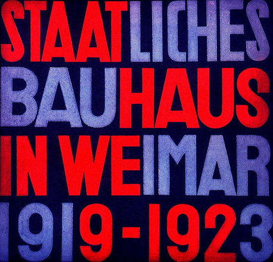 Staatliches Bauhaus In Weimar 1923 | Vintage Ad and Cover Art 1891-1970