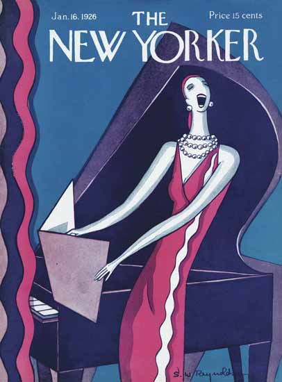 Stanley W Reynolds The New Yorker 1926_01_16 Copyright | The New Yorker Graphic Art Covers 1925-1945