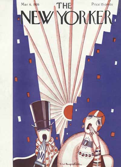 Stanley W Reynolds The New Yorker 1926_03_06 Copyright | The New Yorker Graphic Art Covers 1925-1945