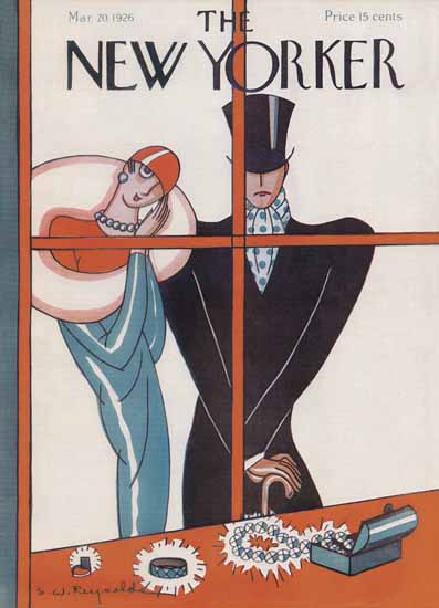 Stanley W Reynolds The New Yorker 1926_03_20 Copyright | The New Yorker Graphic Art Covers 1925-1945