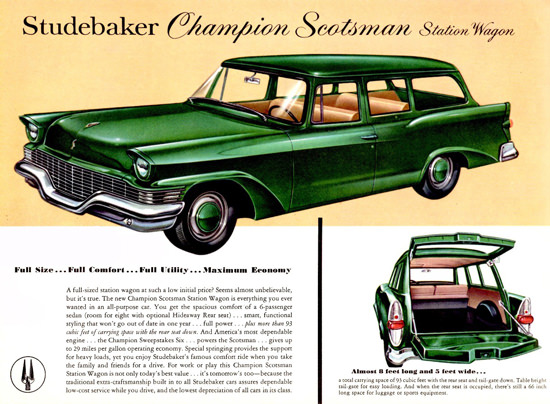 Studebaker Champion Scotsman Station 1957 | Vintage Cars 1891-1970