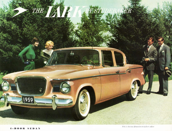 Studebaker Lark 4 Door Sedan 1959 | Vintage Cars 1891-1970