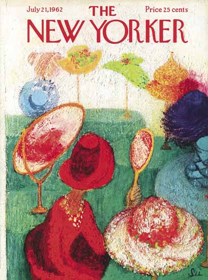 Su Zeigler The New Yorker 1962_07_21 Copyright | The New Yorker Graphic Art Covers 1946-1970