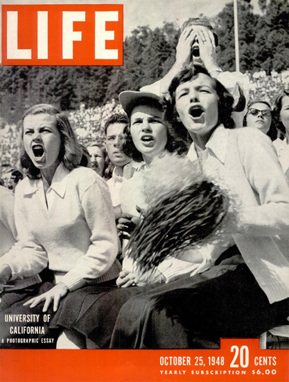 Sue Howell Ginny Jones Pat Harnett 25 Oct 1948 Copyright Life Magazine | Life Magazine BW Photo Covers 1936-1970