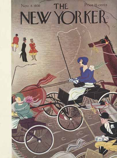 Sue Williams The New Yorker 1930_11_08 Copyright | The New Yorker Graphic Art Covers 1925-1945