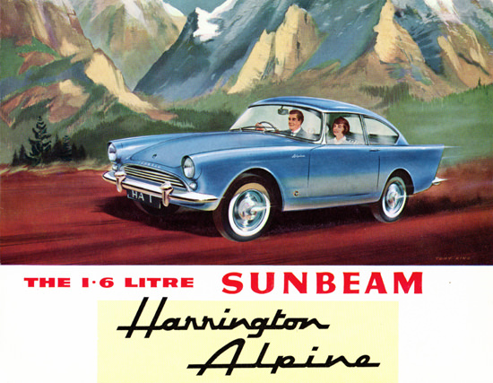 Sunbeam Harrington Alpine 1962 Mountains | Vintage Cars 1891-1970