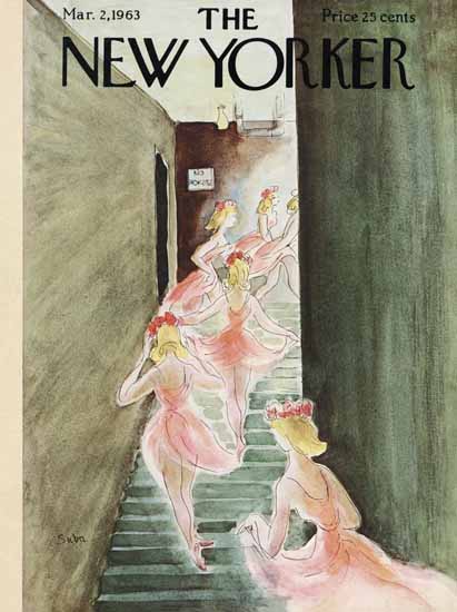 Susanne Suba The New Yorker 1963_03_02 Copyright | The New Yorker Graphic Art Covers 1946-1970