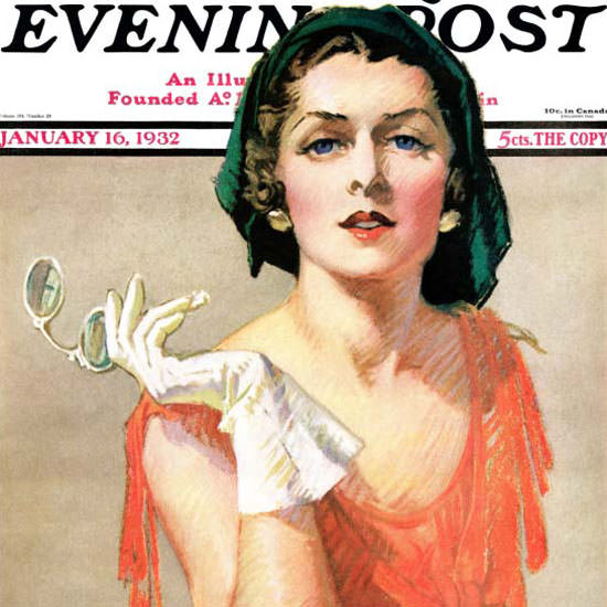 Tempest Inman Saturday Evening Post Pince 1932_01_16 Copyright crop | Best of Vintage Cover Art 1900-1970