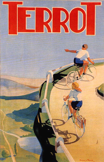 Terrot Cie Dijon Bicycles 1939 J Le Tord | Vintage Travel Posters 1891-1970