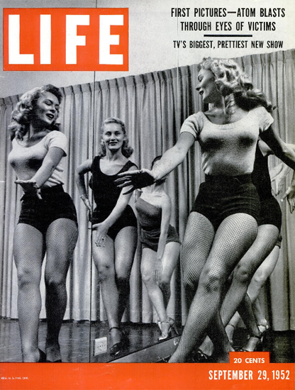 The Jackie Gleason Show 29 Sep 1952 Copyright Life Magazine | Life Magazine BW Photo Covers 1936-1970