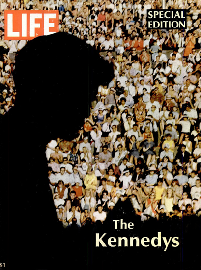 The Kennedys Special Edition Jan 1968 Copyright Life Magazine | Life Magazine Color Photo Covers 1937-1970