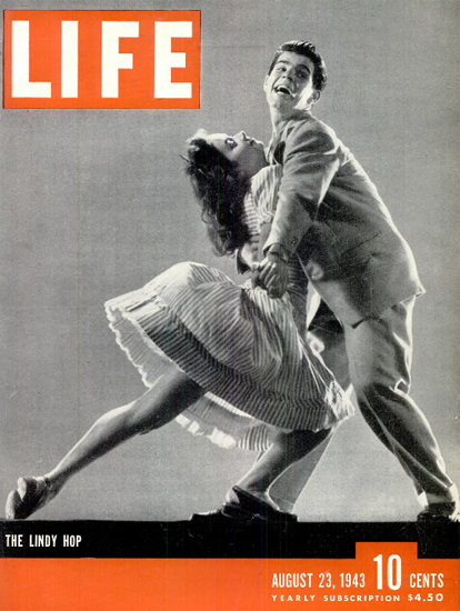 The Lindy Hop 23 Aug 1943 Copyright Life Magazine | Life Magazine BW Photo Covers 1936-1970