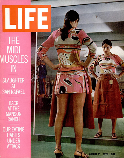 The MIDI Muscles In 21 Aug 1970 Copyright Life Magazine | Life Magazine Color Photo Covers 1937-1970