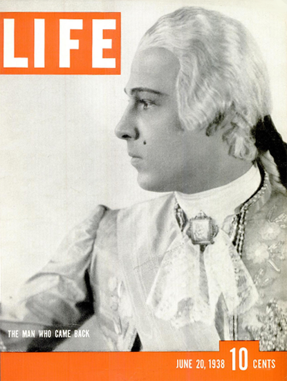 The Man who came back 20 Jun 1938 Copyright Life Magazine | Life Magazine BW Photo Covers 1936-1970