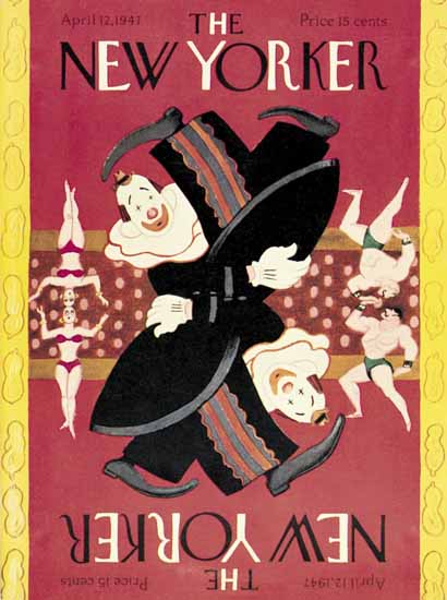 The New Yorker 1947_04_12 Copyright | The New Yorker Graphic Art Covers 1946-1970