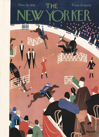 Theodore G Haupt The New Yorker 1928_11_10 Copyright | The New Yorker Graphic Art Covers 1925-1945