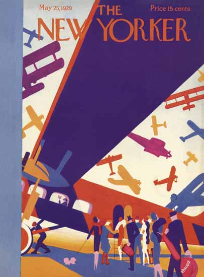 Theodore G Haupt The New Yorker 1929_05_25 Copyright | The New Yorker Graphic Art Covers 1925-1945