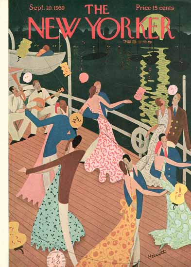 Theodore G Haupt The New Yorker 1930_09_20 Copyright | The New Yorker Graphic Art Covers 1925-1945