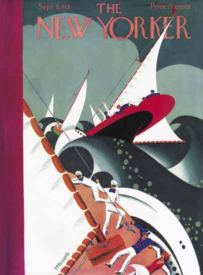 Theodore G Haupt The New Yorker 1931_09_05 Copyright | The New Yorker Graphic Art Covers 1925-1945