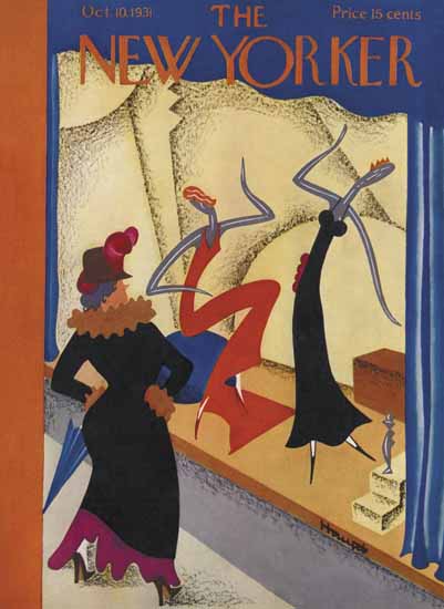 Theodore G Haupt The New Yorker 1931_10_10 Copyright | The New Yorker Graphic Art Covers 1925-1945