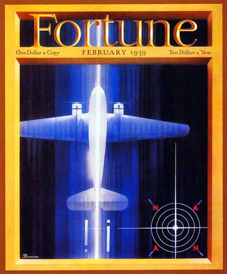 Thomas Benrimo Fortune Magazine February 1939 Copyright | Fortune Magazine Graphic Art Covers 1930-1959