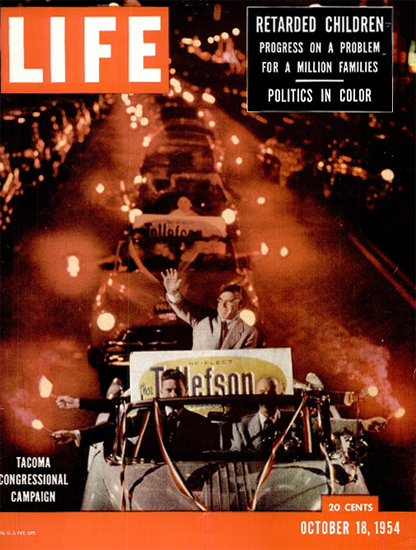 Thor Tollefson Tacoma Parade 18 Oct 1954 Copyright Life Magazine | Life Magazine Color Photo Covers 1937-1970