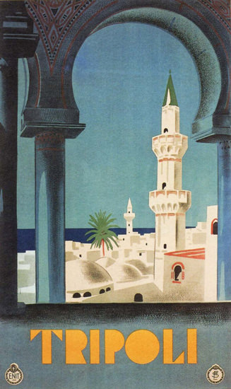 Tripoli 1930s | Vintage Travel Posters 1891-1970