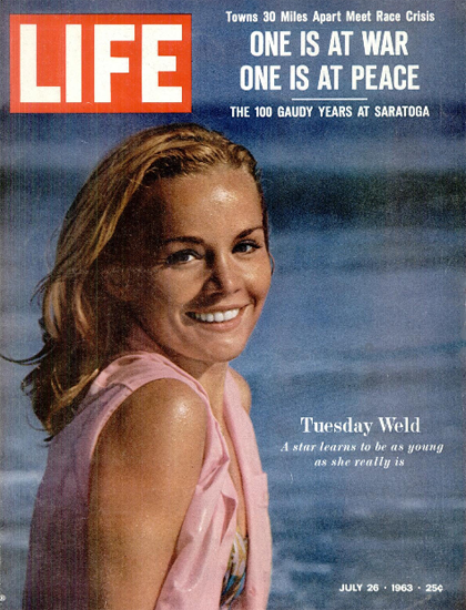 Tuesday Weld Legend of Lylah Clare 26 Jul 1963 Copyright Life Magazine | Life Magazine Color Photo Covers 1937-1970