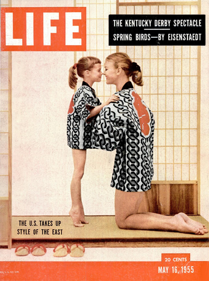 US takes up the Style of the East 16 May 1955 Copyright Life Magazine | Life Magazine Color Photo Covers 1937-1970