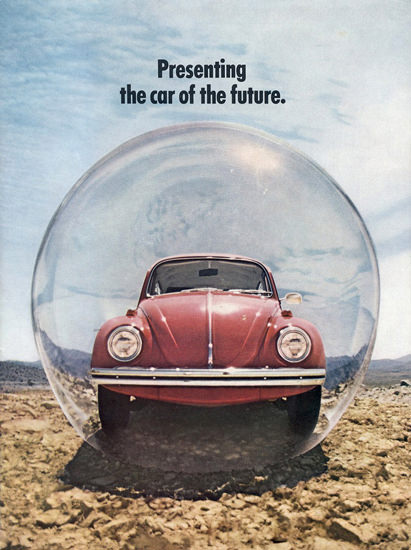 VW Volkswagen Beetle Car Of The Future 1970 | Vintage Cars 1891-1970