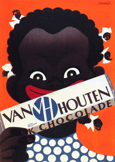 Van Houten Chocolade Netherlands | Vintage Ad and Cover Art 1891-1970