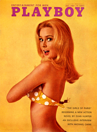 Venita Wolf Playboy Magazine 1967-07 Copyright Sex Appeal | Sex Appeal Vintage Ads and Covers 1891-1970