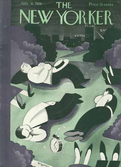 Victor Bobritsky The New Yorker 1926_07_31 Copyright | The New Yorker Graphic Art Covers 1925-1945