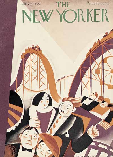 Victor Bobritsky The New Yorker 1927_07_02 Copyright | The New Yorker Graphic Art Covers 1925-1945