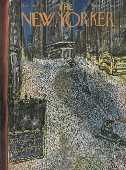 Victor De Pauw The New Yorker 1946_12_28 Copyright | The New Yorker Graphic Art Covers 1946-1970