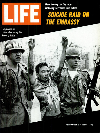 Vietnam 20000 US Soldiers Killed 9 Feb 1968 Copyright Life Magazine | Life Magazine BW Photo Covers 1936-1970