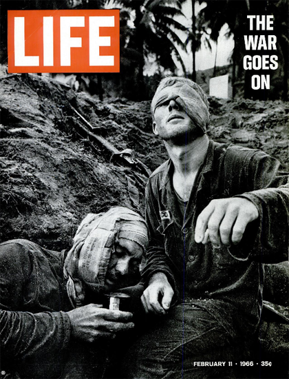 Vietnam 3000 US Soldiers Killed 11 Feb 1966 Copyright Life Magazine | Life Magazine BW Photo Covers 1936-1970