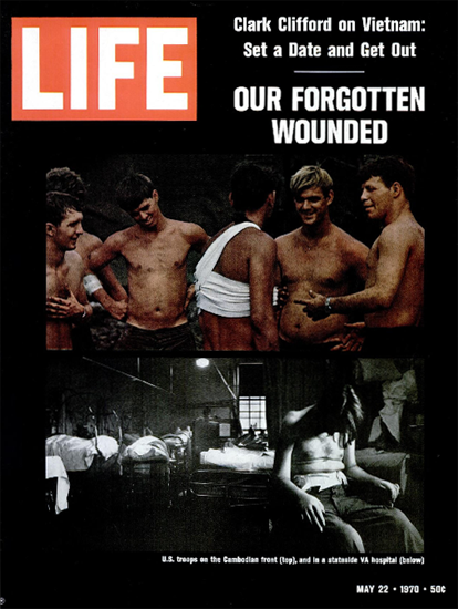 Vietnam 50000 US Soldiers Killed 22 May 1970 Copyright Life Magazine | Life Magazine Color Photo Covers 1937-1970