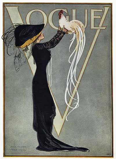 Vogue 1910-07-15 Copyright | Vogue Magazine Graphic Art Covers 1902-1958