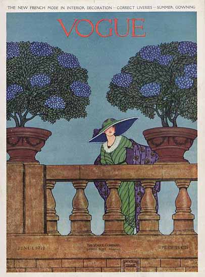 Vogue 1912-06-01 Copyright | Vogue Magazine Graphic Art Covers 1902-1958