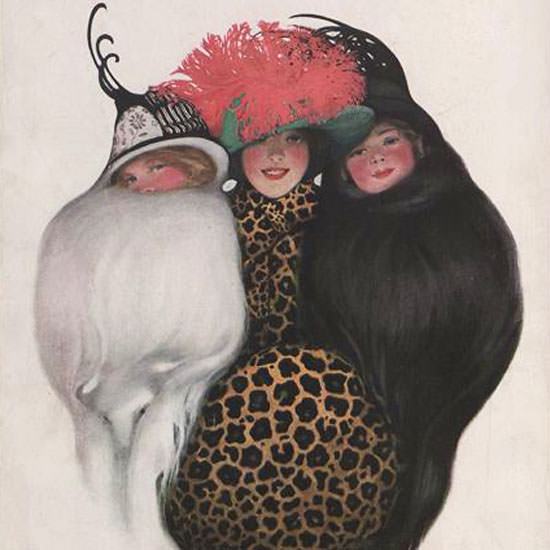 Vogue 1912-10-15 Copyright crop | Best of Vintage Cover Art 1900-1970