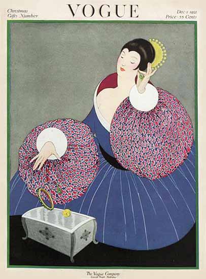 Vogue 1921-12-01 Copyright | Vogue Magazine Graphic Art Covers 1902-1958