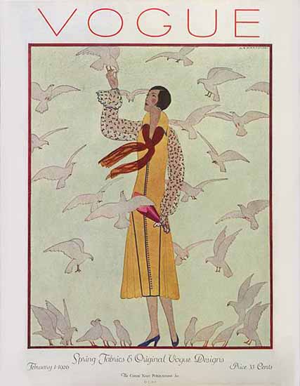 Vogue 1926-02-01 Copyright | Vogue Magazine Graphic Art Covers 1902-1958