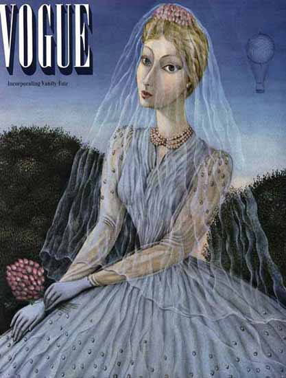 Vogue Cover 1940-04-01 Copyright | Vogue Magazine Graphic Art Covers 1902-1958