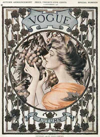 Vogue Magazine 1906-09-20 Copyright Sex Appeal | Sex Appeal Vintage Ads and Covers 1891-1970