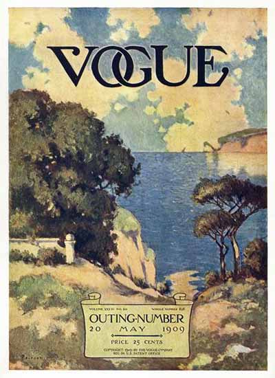 Vogue Magazine 1909-05-20 Copyright | Vogue Magazine Graphic Art Covers 1902-1958