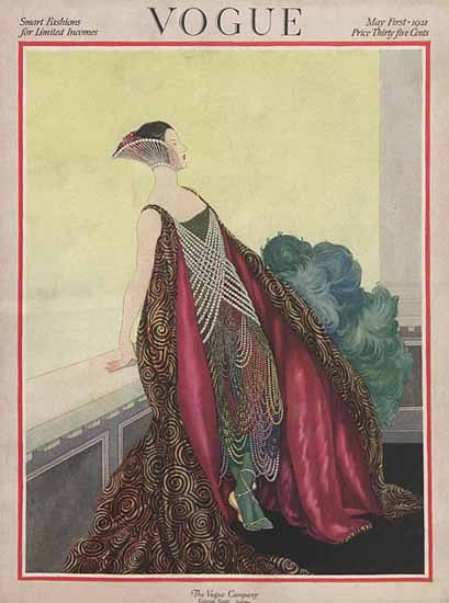 Vogue Magazine 1921-05-01 Copyright | Vogue Magazine Graphic Art Covers 1902-1958