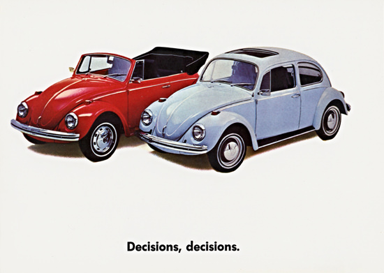 Volkswagen Convertible N Sunroof 1970 Decisions | Vintage Cars 1891-1970